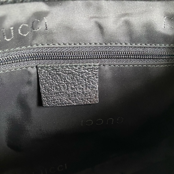 ✨SOLD!✨SALE✨Gucci Jackie O RARE! Leather Nylon Bag - Picture 14 of 16